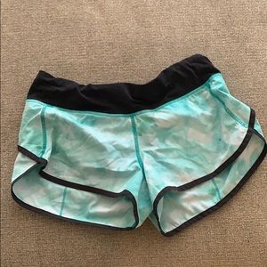 Lululemon the dye speed shorts